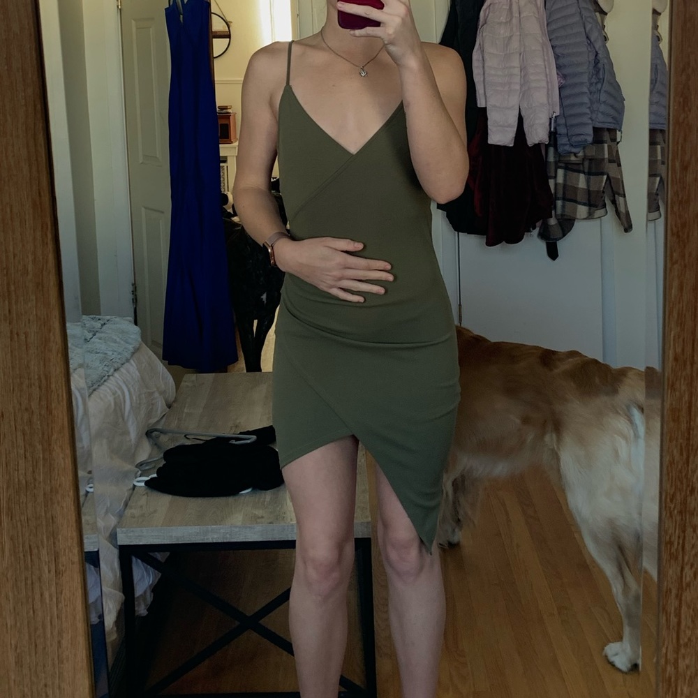 Green Mini Dress